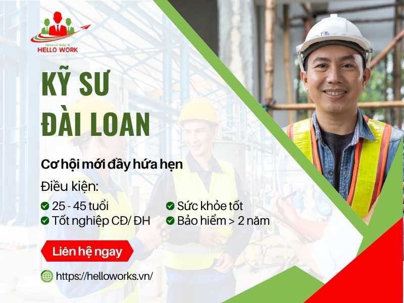 Chương trình kỹ sư Đài Loan là dành cho người lao động trình độ chuyên môn cao