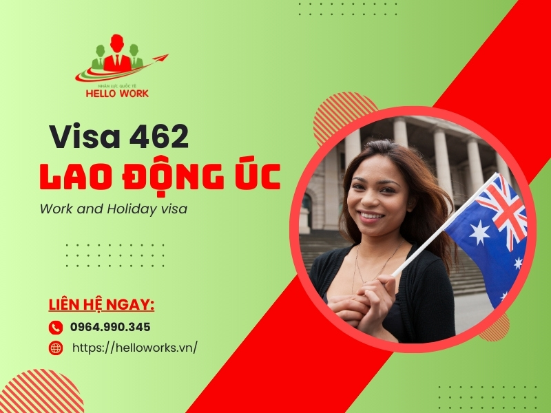 Visa 462 là loại thị thực kết hợp làm việc và du lịch